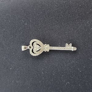 Beautiful SS cz pendant